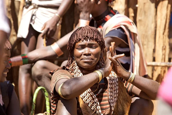 Afrikaanse vrouw — Stockfoto