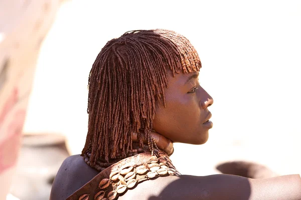 Αφρικανική γυναίκα — Φωτογραφία Αρχείου