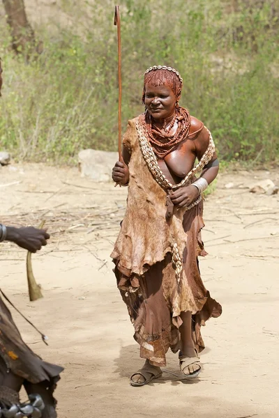 Alte afrikanische Frau — Stockfoto