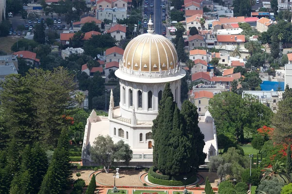 Haifa bahai jardim — Fotografia de Stock