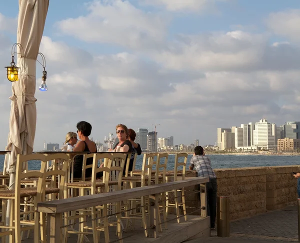 Tel Aviv skyline — Stock Fotó