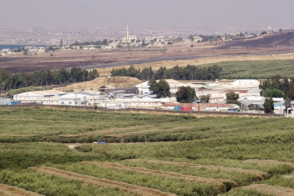 Israel and Syria border — Stock Photo, Image