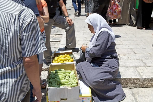 Jerusalem marknaden — Stockfoto