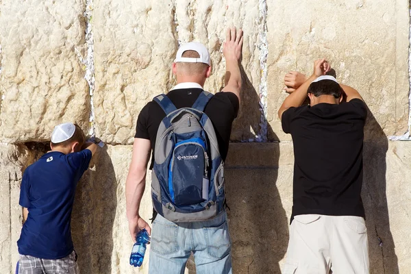 Muro occidental de Jerusalén — Foto de Stock