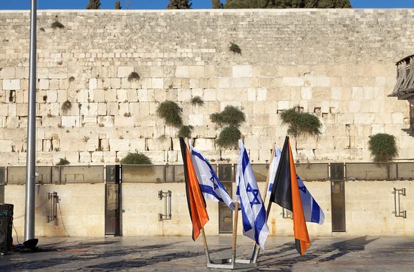 Δυτικό τοίχο της Ιερουσαλήμ — Φωτογραφία Αρχείου