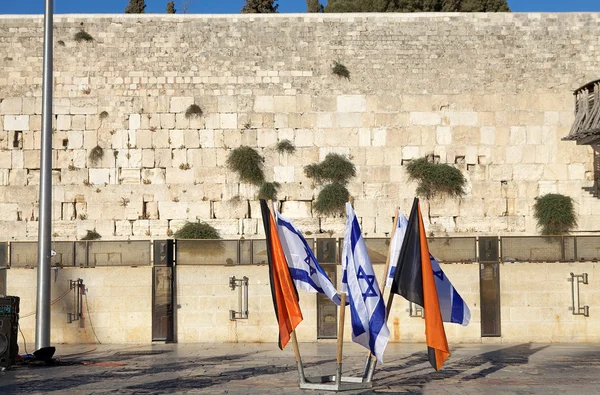 Muro occidentale di Gerusalemme — Foto Stock