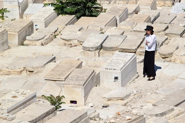 Cimitero ebraico — Foto Stock