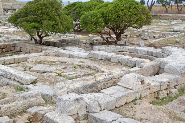 Egnazia Ancient City Messapii Egnazia Apulia Medieval Bishopric Which Remains — 图库照片