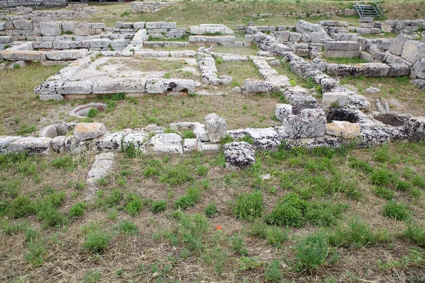 Egnazia Ancient City Messapii Egnazia Apulia Medieval Bishopric Which Remains — Stock fotografie