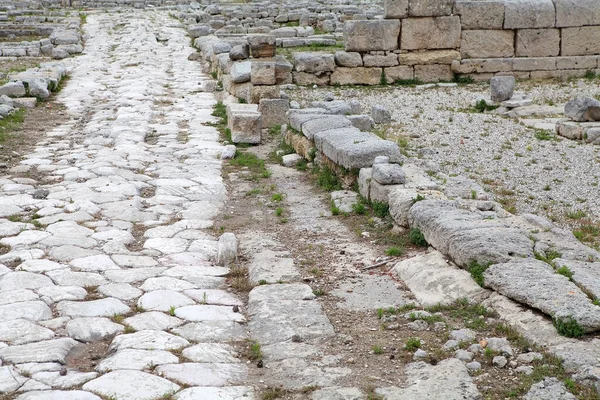 Egnazia Ancient City Messapii Egnazia Apulia Medieval Bishopric Which Remains — Stock Photo, Image