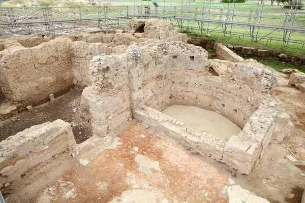 Egnazia Ancient City Messapii Egnazia Apulia Medieval Bishopric Which Remains — Stock Photo, Image