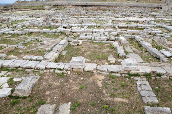 Egnazia Ancient City Messapii Egnazia Apulia Medieval Bishopric Which Remains — Stock Photo, Image