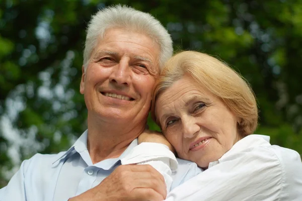 Two fine enjoy union with nature — Stock Photo, Image