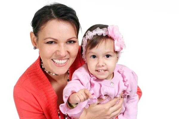 Mamá feliz con el niño —  Fotos de Stock