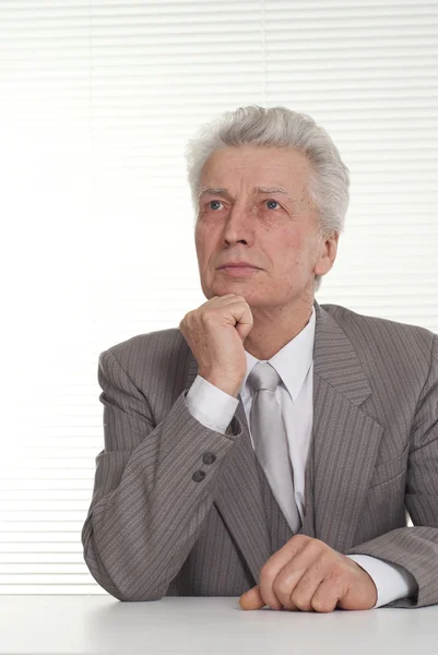 Businessman sitting — Stock Photo, Image