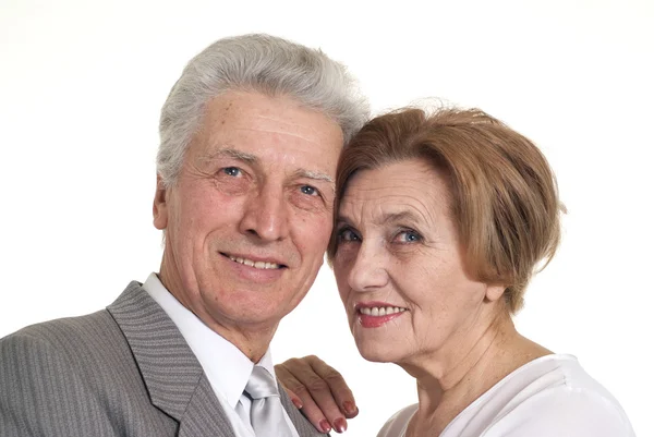 Nice man and a woman standing — Stock Photo, Image