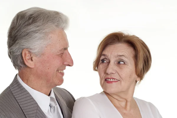 Pareja feliz de pie —  Fotos de Stock