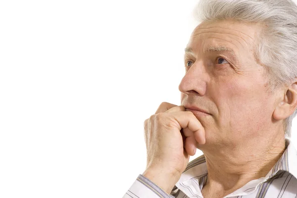 Glad elderly man — Stock Photo, Image