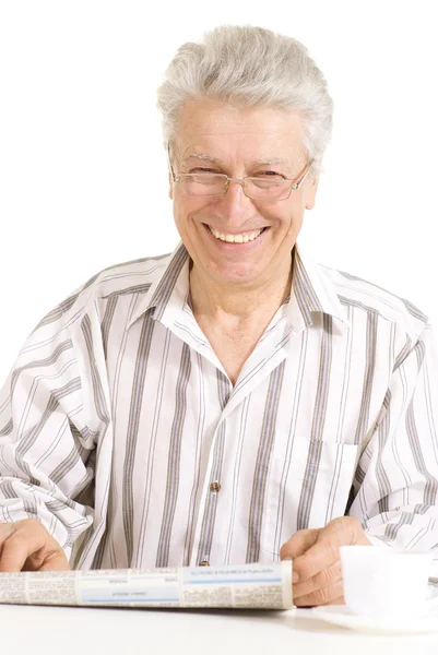 Cool old senior — Stock Photo, Image