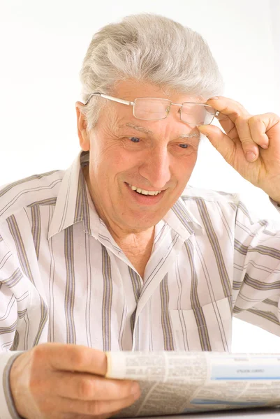 Aardige oudere man — Stockfoto