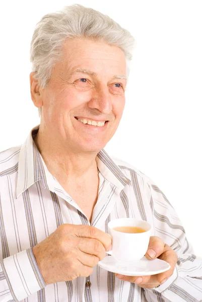 Magnificent elderly man — Stock Photo, Image