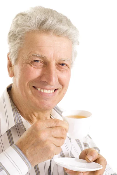 Gorgeous elderly man — Stock Photo, Image