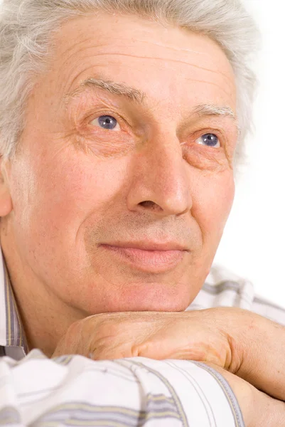 Calm old male — Stock Photo, Image