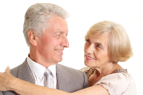 Nice elderly couple — Stock Photo, Image