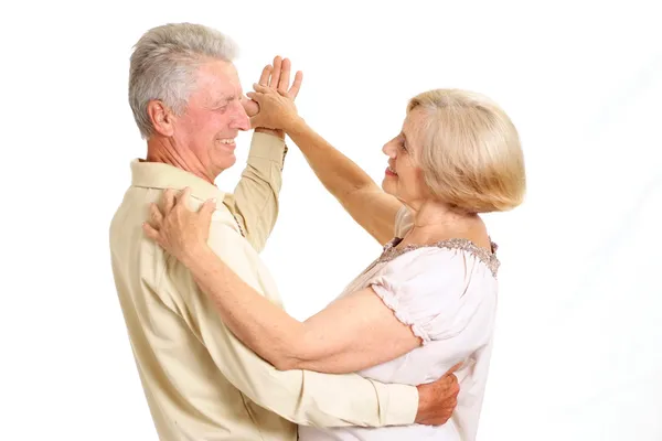 Hermosa pareja de ancianos — Foto de Stock