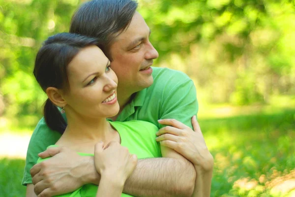 Wife and her husband — Stock Photo, Image