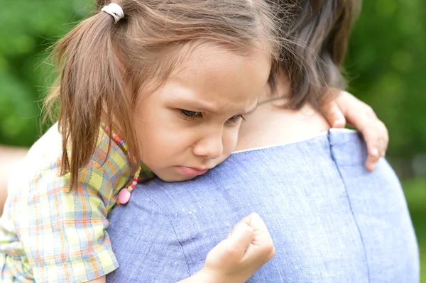 Donna e sua figlia — Foto Stock