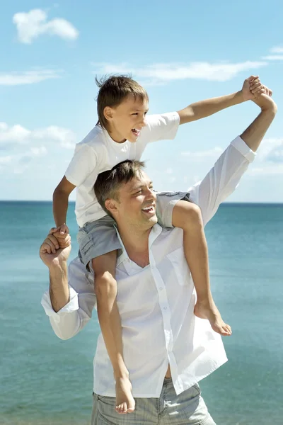 Dad and child — Stock Photo, Image