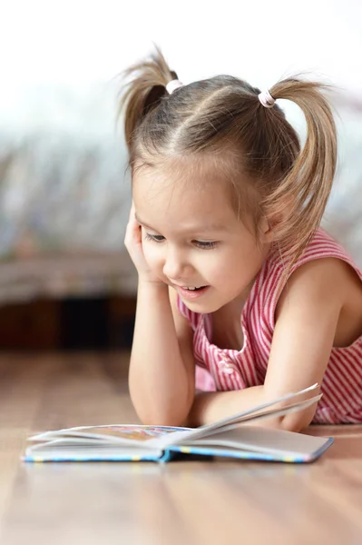 Portrait of a little cute girl — Stock Photo, Image