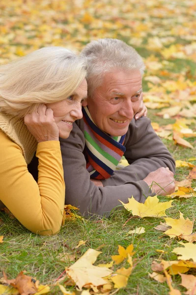 Amar pareja de ancianos — Foto de Stock