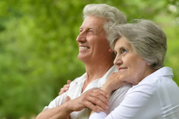 Happy older couple — Stock Photo, Image