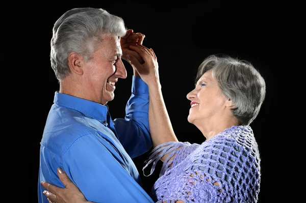 Retrato de um casal mais velho — Fotografia de Stock