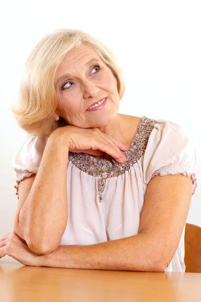 Portrait of a mature woman — Stock Photo, Image