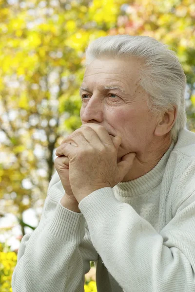 Retrato de un anciano — Foto de Stock