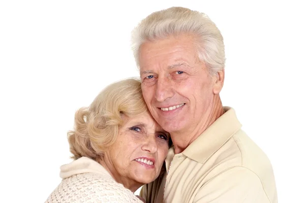 Beau caucasien âgés couple — Photo