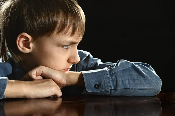 Pequeño niño ofendido — Foto de Stock