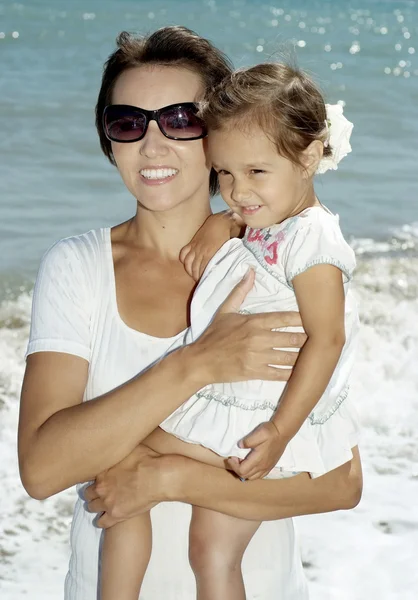 Mutter mit ihrer Tochter — Stockfoto