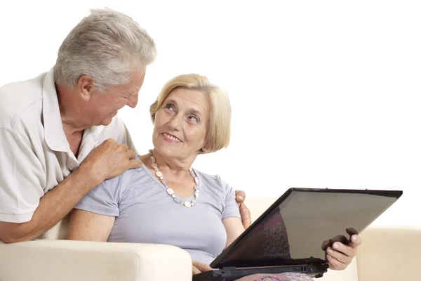 Mature couple relaxing — Stock Photo, Image