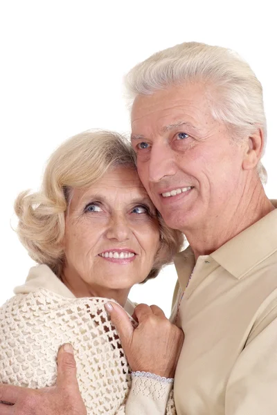 Mooie Kaukasische bejaarde echtpaar — Stockfoto