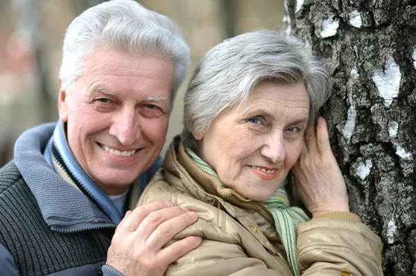 Heureux vieux couple — Photo