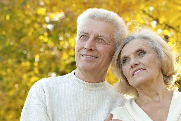 Retrato de una pareja de ancianos — Foto de Stock