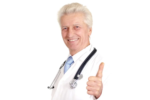 Lindo doctor sonriente — Foto de Stock