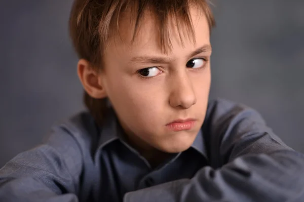 Kränkung kleiner Junge — Stockfoto