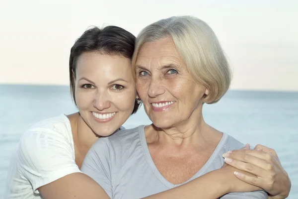 Aged and young women — Stock Photo, Image