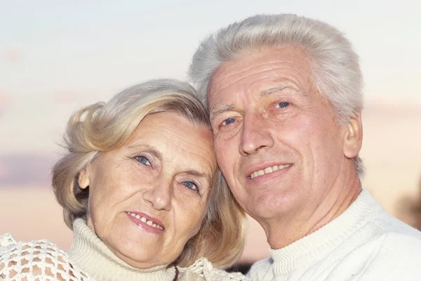 Belo casal velho — Fotografia de Stock