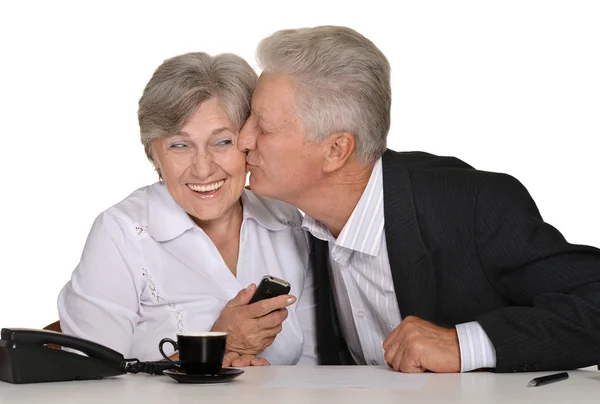 Portret van twee personen — Stockfoto